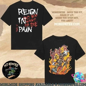 Slayer Reign In Pain Tour 87 Two Sided Unisex Merch T-Shirt - Picture 1 of 10
