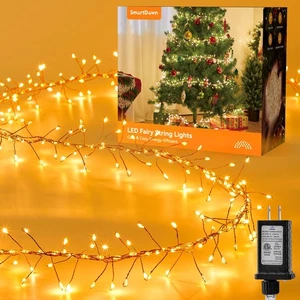 Flowing Fairy Lights Plug in with 14 Modes, 10FT 388LED Twinkle Firecrackers ... - Picture 1 of 8