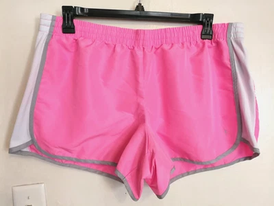 Pantalones Cortos Danskin Now Mujer XXL 20 Rosa Blanco Gris Elastizados Atléticos Correr Entrenamiento Foto 1 de 4