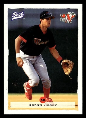 1995 Best Aaron Boone #65 Winston-Salem Warthogs HIGH GRADE BEAUTY! - Image 1 of 2
