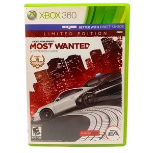XBOX 360 Edizione Limitata Need For Speed Most Wanted a Criterion Gioco - Foto 1 di 3