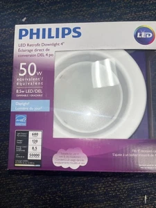 NEU Philips myLiving Retrofit 4 Zoll Dimmbarer LED Einbaustrahler 50W Soft White - Bild 1 von 5