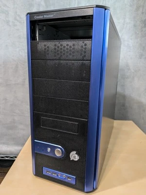 Cooler Master Centurion 5 ATX Mid Tower Computer Case Blue - CAC-T05-UB - Image 1 of 4