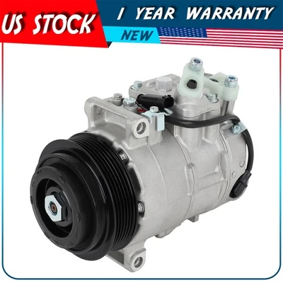 AC A/C Compressor For Mercedes-Benz C250 C280 C300 C350 E300 E350 GLK300 - Image 1 of 4