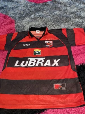 Club de Regatas do Flamengo Rio Mengo Petrobras Soccer Futbol Kit Jersey Pitch - Image 1 of 4