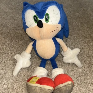 Rare 1998 Sonic Adventure sonic Jumbo Plush doll toy SEGA Sonic the Hedgehog - Picture 1 of 6