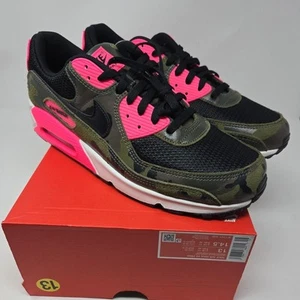 Nike Air Max 90 Premium Camo Pack - Sequoia Hyper Pink Size 13 IF1721-300 - Picture 1 of 11