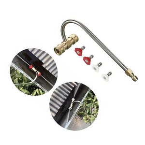 Pressure Washer Gutter Cleaning Garden Hose Nozzle for Garden Lawn 4000 PSI - Picture 1 of 7