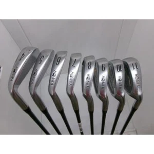 HONMA 8 Iron Set LB-606 NEW H&F GNi Metal Spec 3S FEATHER WEIGHT TITANIUM - Picture 1 of 3