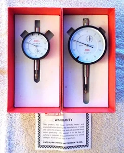 SPI (Swiss Precision Instruments) Metric Dial Indicator Pair - Picture 1 of 7