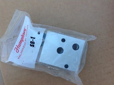 Colector de válvula neumática Humphrey SB1 NUEVO EN STOCK lote de cinco unidades en este lote Foto 1 de 4