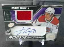 2022-23 SPx Kaiden Guhle Rookie Autograph Jersey Spectrum SP/65