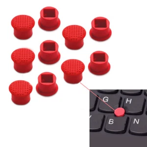 10Pcs Red Dome TrackPoint Cap For Lenovo Thinkpad IBM T410 T420 T430 T510 T520 - Photo 1/3