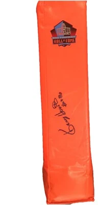 Ken Houston Redskins HOF autografado futebol Endzone pilão JSA CERTIFICADO DE AUTENTICIDADE - Imagem 1 de 4