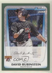2011 Bowman Prospects Retail Green /450 David Rubinstein #BP55