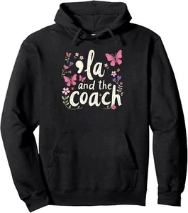 Comma La And The Coach 2024 Election Kamala Harris Unisex Hooded Sweatshirt - Picture 1 of 4