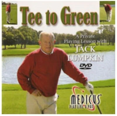 Medicus Play Like A Pro Tee to Green 私人游戏课堂 带 Jack Lumpkin DVD — 第 1/3 张图片