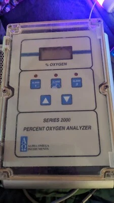 Alpha Omega Instruments Percent Oxygen Analyzer-Series 2000 - Image 1 of 2