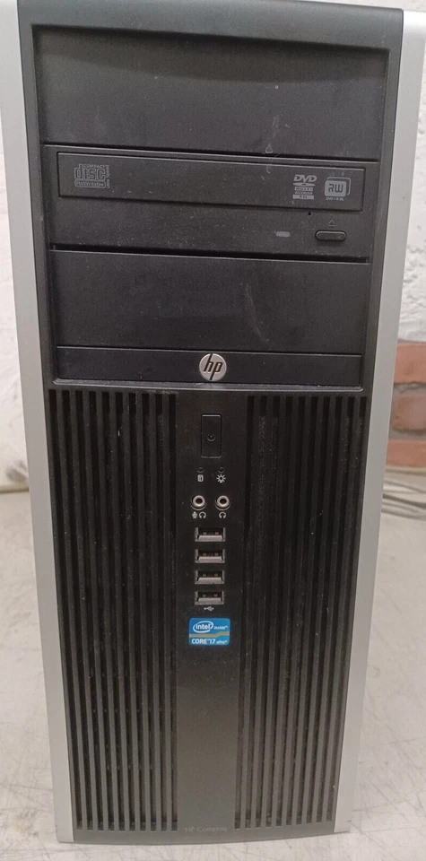 HP Compaq 8300 Elite Tower Intel Core i7 3.4GHZ 16GB RAM 256GB SSD Windows 10 Foto 1 de 4