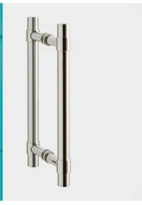 Neu Verjüngung 6" Sommerville Duschtür Zieher Set poliertes Nickel - Bild 1 von 3