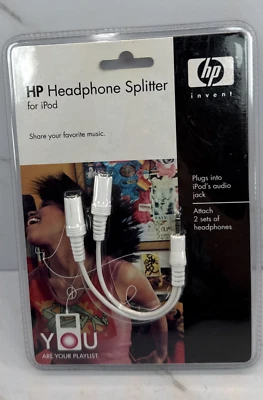 HP Headphone Splitter For iPod✨Vintage✨NOS✨2005 - Image 1 of 2