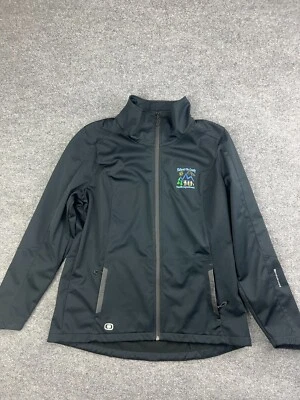 Ogio Endurance Jacket Women's XL Black Full Zip Golf Soft Shell Mock Neck - Image 1 of 4