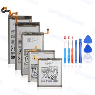 Batería Interna Para Samsung Galaxy S8 S9 Plus S10E Lite S20 S21 Ultra Lote+Herramientas Foto 1 de 4