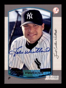 2000 Bowman - Jake Westbrook - On Card Autograph 