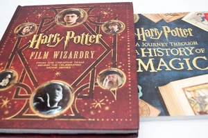 Harry Potter Book Lot: Film Wizardry, A History of Magic & Fantastic Beasts - Picture 1 of 12