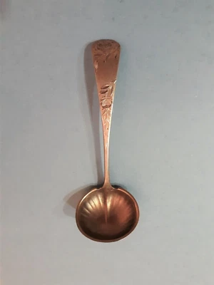 Gorham - Jac Rose - 1885 - Cucharón de salsa de plata de ley Foto 1 de 4