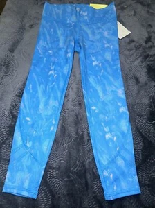Girls' Fashion Leggings - All in Motion Blue Size XS(4/5) NWT. T - Picture 1 of 3