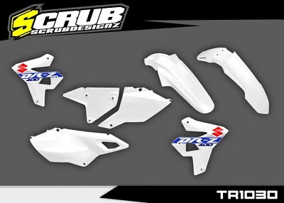 Suzuki DR-Z400 1999-2024 Restyle Plastics Kit + Calcomanías Aplicadas DRZ 400 Foto 1 de 4