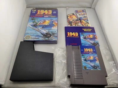1943: The Battle of Midway Nintendo NES Complete in Box CIB Mint Condition - Image 1 of 4