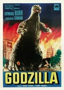 Godzilla Movie Poster 1956 Rare Hot Vintage 4 - Bild 1 von 1