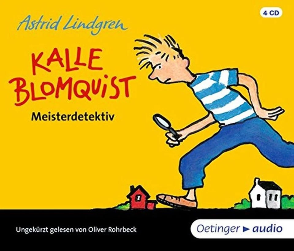 ASTRID LINDGREN - KALLE BLOMQUIST MEISTERDETEKTIV  4 CD NEW  - Image 1 of 1