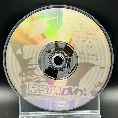 PSM DVD #87 August 2004  (Metal Gear Solid 3, Mortal Kombat, +more)  *DISC ONLY* - Image 1 of 4