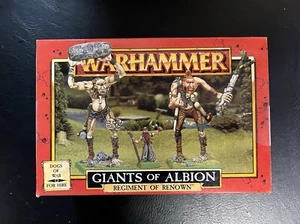 Warhammer Dogs Of War Giants Of Albion (1999) Sealed NIB OOP Metal Pewter Rare - Picture 1 of 6
