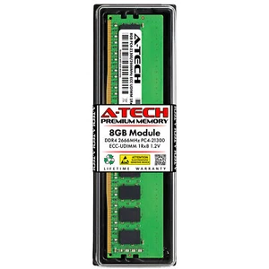 8GB PC4-21300 ECC UDIMM Kingston KTH-PL426E/8G Equivalent Server Memory RAM - Picture 1 of 2