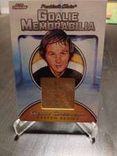 2022 President's Choice In the Crease - Goalie Memorabilia - Gerry Cheevers 3/5