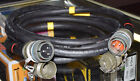 MILITARY PP-8474 G POWER SUPPLY 13 FOOT AC INPUT & DC OUTPUT CABLE + CONNECTORS