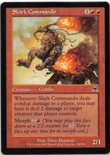 Skirk Commando *PLAYSET* Magic MtG x4 Onslaught SP