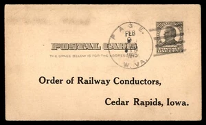 Postal Card Cedar Rapids, Iowa - Order of Railway Conductors 1915 - Picture 1 of 2