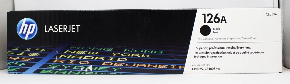 TONER ORIGINAL OFICIAL HP LASERJET 126A CE310A LASER JET - NEGRO BLACK - NUEVO - Imagen 1 de 1