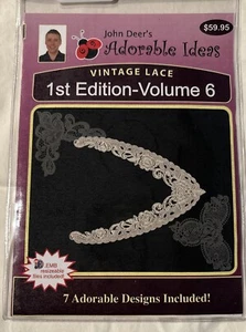 John Deer's Adorable Ideas Vintage Lace 1st Edition-Volume 6-CD - Picture 1 of 2