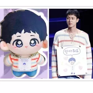 Peluche de 10 cm KPOP Bangtan para niños bebé Kim Seok Jin muñeca juguetes de peluche abrazo-JIN - Imagen 1 de 15