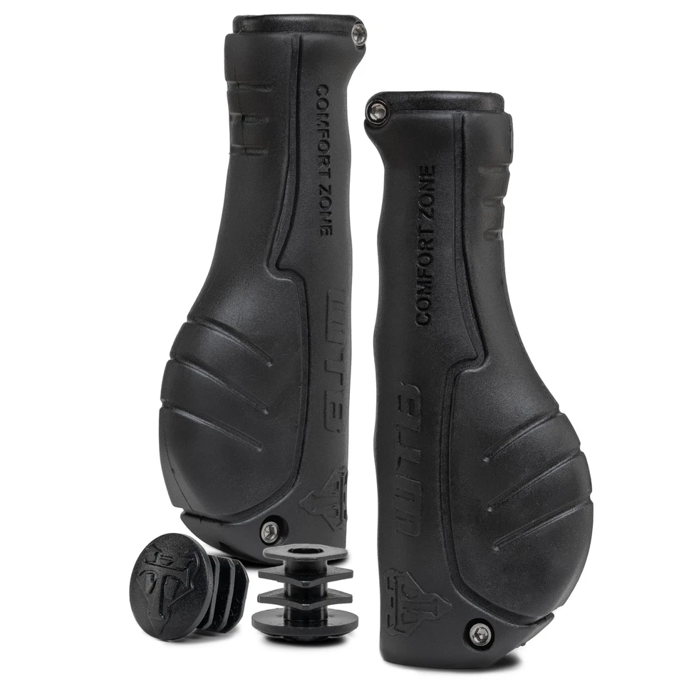 Comfort Zone Bike Grips (Set of 2) Ergonomic Design for E-Bikes, Nerve Sensor... - Image 1 of 4