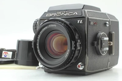 [MINT] Zenza Bronica EC-TL II Nikkor-HC 75mm f2.8 Lens Film Back From JAPAN - Image 1 of 4