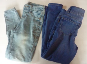 Revery & Hippie Mädchen blau Denim Jeans Mid & High Rise Skinny Größe 8 Paket mit 2 - Bild 1 von 3