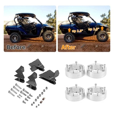 For Can-Am Commander 800/1000 2.5" Full Lift Kit+4pcs 2.0" Wheel Spacers 4x137mm - Изображение 1 из 4