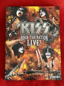 KISS Rock The Nation Live DVD Concert 2004 Tour Gene Simmons Paul Eric Tommy - Picture 1 of 14